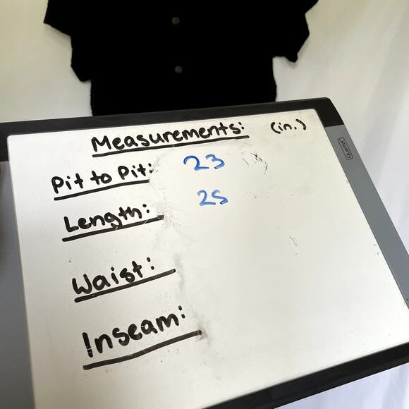 Weatherproof black button down short sleeved shirt v-neck front knot women's L - Picture 6 of 7